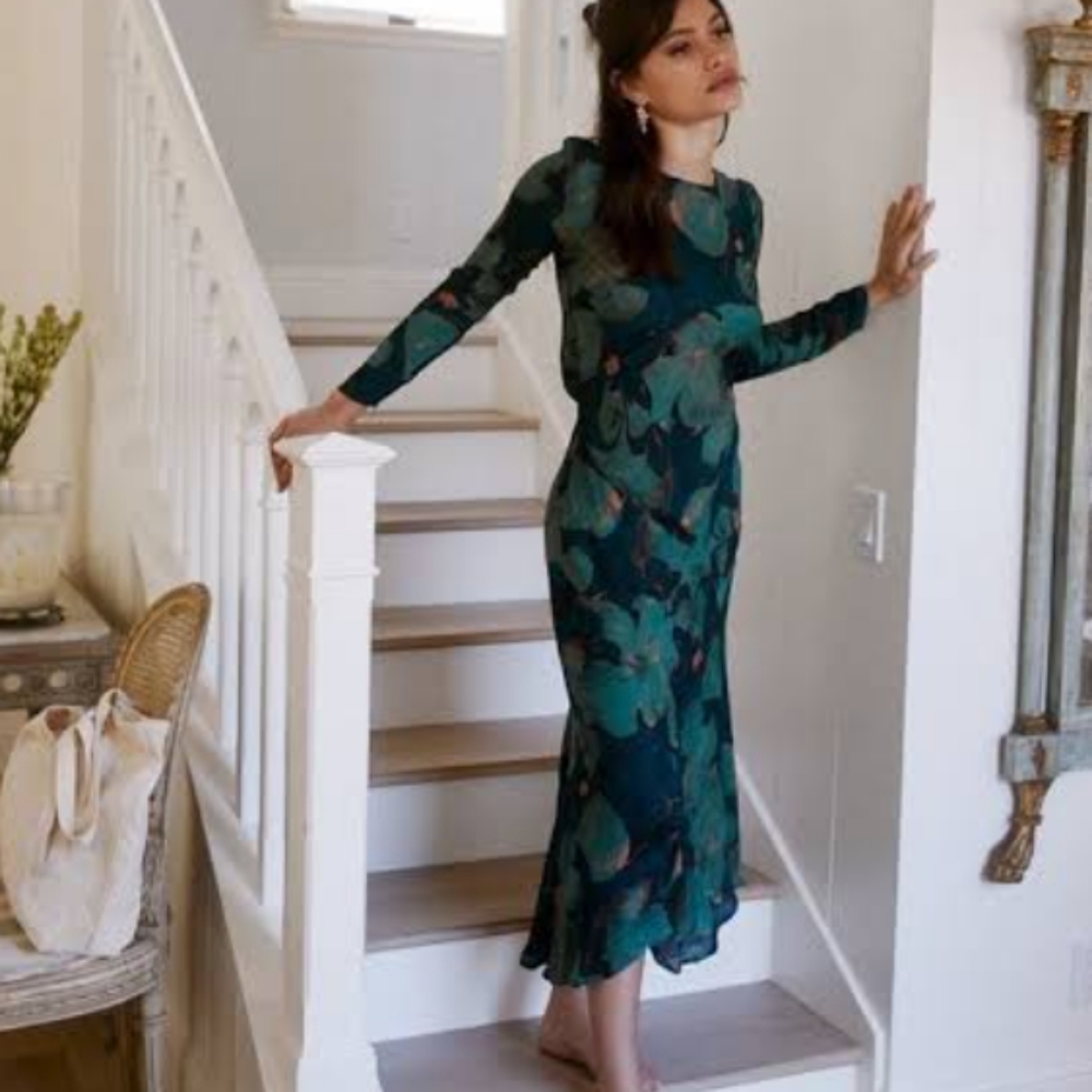 ISO Stone Cold Fox Montague Dress Green Lily Size 1